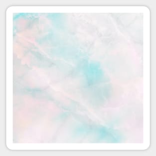 Colorful Pastel Marble Pattern Sticker